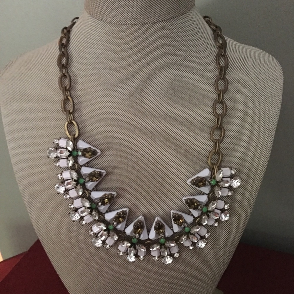 Gorgeous J.Crew rhinestone necklace